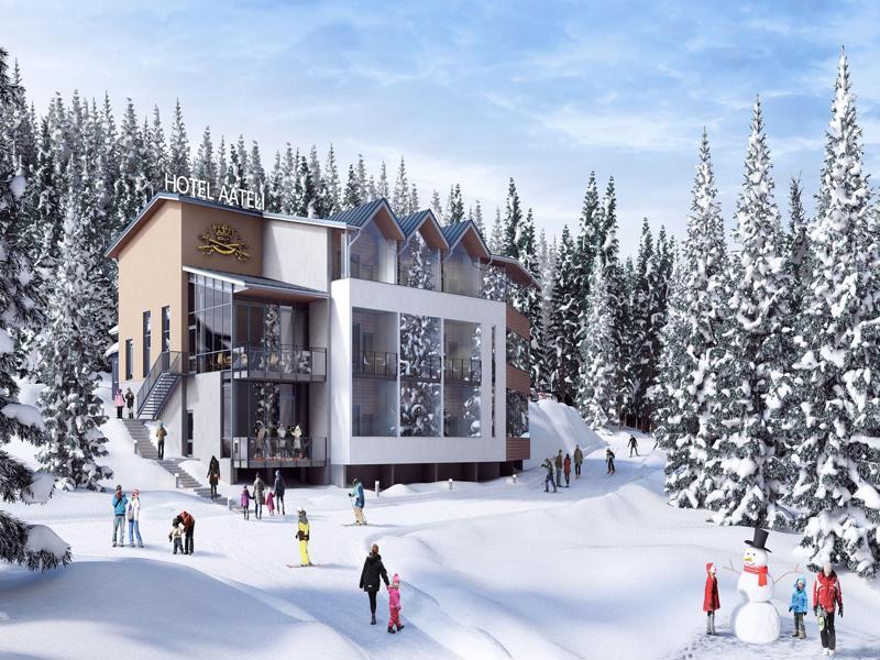 Aateli Hillside Hotell Vuokatti